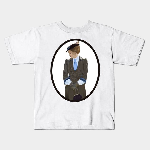 Julia Ogden Kids T-Shirt by acrazyobsession